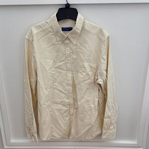 Karen Scott Women's Button Down Shirt in Cream